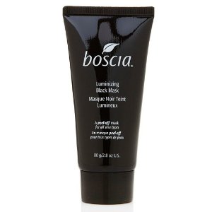 Luminizing Black Mask by boscia for purifying and brightening skin