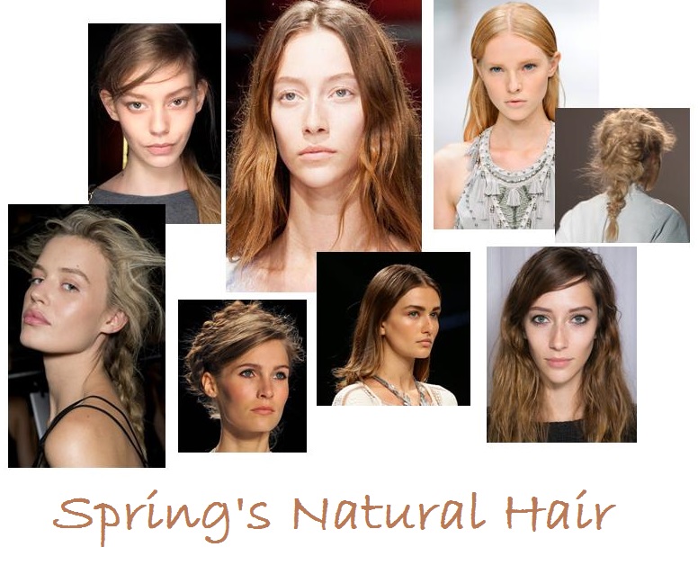 Spring 2014 Natural Hair Trend Soft Waves and Messy Braids