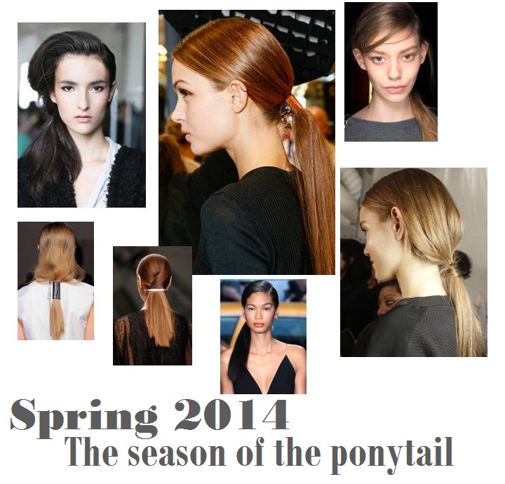Hair Trends for Spring 2014 the Season of the Ponytail