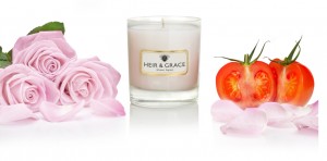 Heir and Grace Scented Candle English Rose