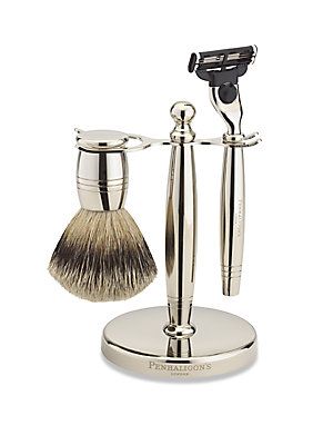 Gift ideas for guys Penhaligon Nickel Shaving set